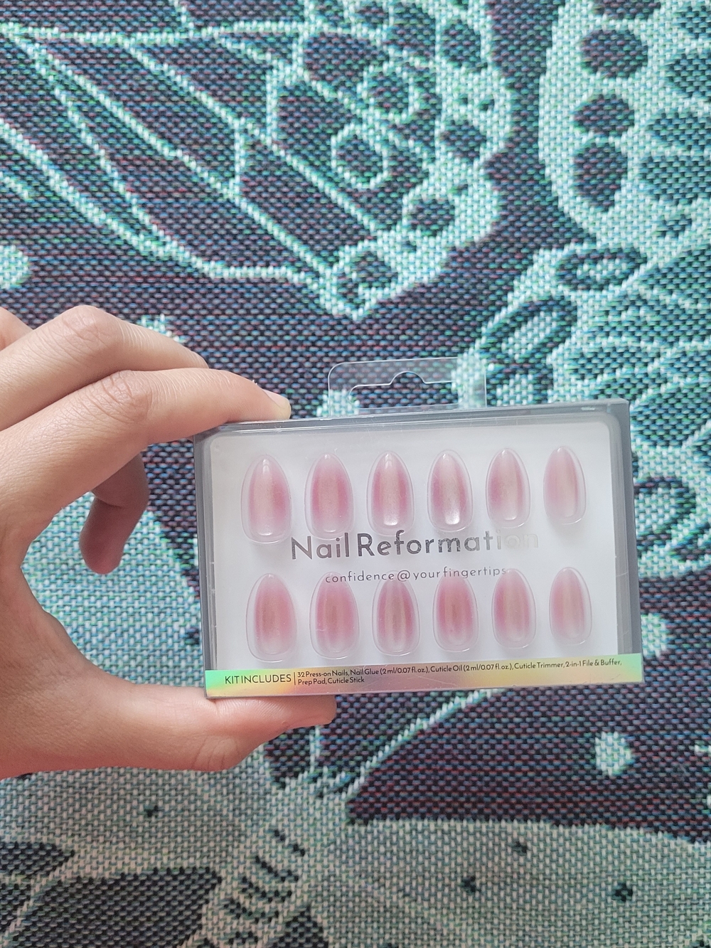 Nail Reformation Pink Ombre Press-On Nail Set
